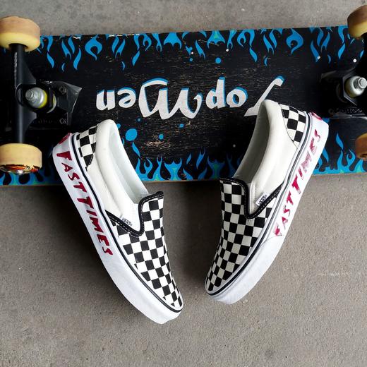 《开放的美国学府 Fast Times at Ridgemont High》x Vans Slip-On经典联名限量款 尺码35--44 商品图1