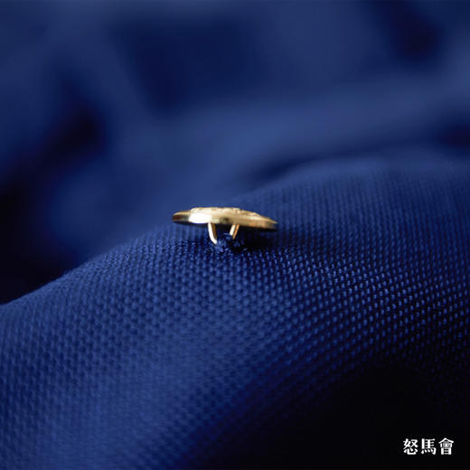 Reda Super 110's 海军蓝编织纹Blazer全麻衬单西 商品图4