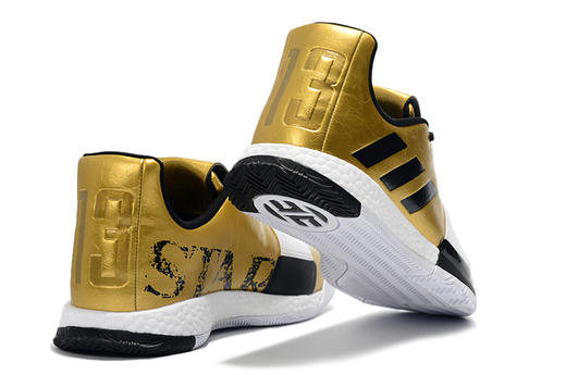 哈登3代 圣诞烟花彩 蓝白灰 桔黄渐变 火箭队 限量版 黑白 深蓝红 商品图8