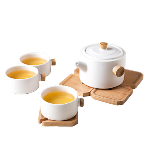 「财聚」茶具套装 创意陶瓷茶具 品味慢生活 商品图5