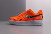 耐克Nike Air Force 1 Low “Just do it”只管去做 定制限定 黑白橘 白黑橘香橙 商品缩略图7