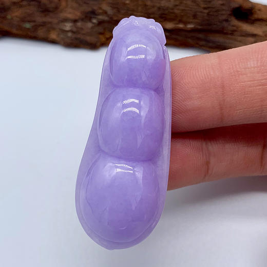 派瑞翡翠 翡翠豆角 糯种 紫色 商品图2