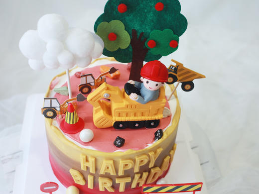 男孩款 挖土机 施工现场 商品图2