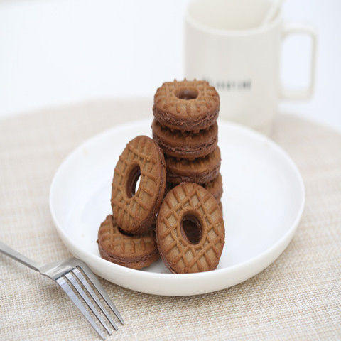 真巧 酱芯曲奇饼干 1000G独立散装早餐糕点夹心饼干零食500G可选 商品图3