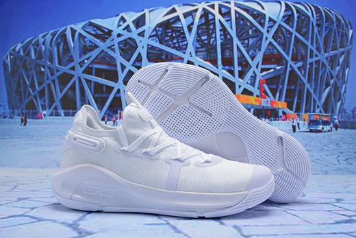 库里6低帮 黑桔 白青蓝 灰色 大红 灰橙 酒红 商品图7