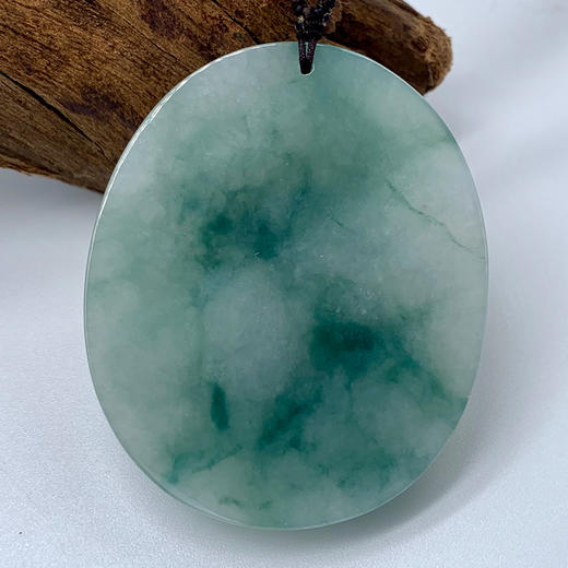 派瑞翡翠 翡翠龙牌 糯种 飘花 商品图1