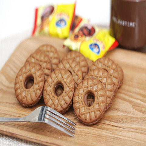 真巧 酱芯曲奇饼干 1000G独立散装早餐糕点夹心饼干零食500G可选 商品图2