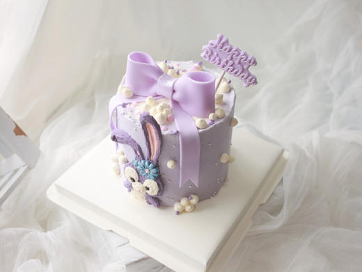 女士款 Disney星黛露 翻糖蝴蝶结 奶油霜手绘浮雕 商品图1