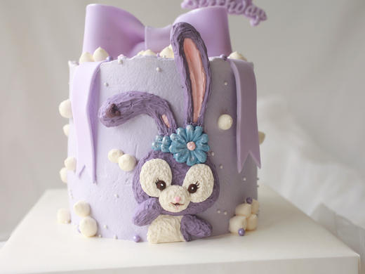 女士款 Disney星黛露 翻糖蝴蝶结 奶油霜手绘浮雕 商品图2