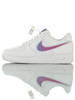 耐克Nike Air Force 1 07 LV8 空军一号经典百搭休闲运动板鞋 白皮极光蓝紫渐变放大钩黑皮灰银渐变放大钩配色 商品缩略图0