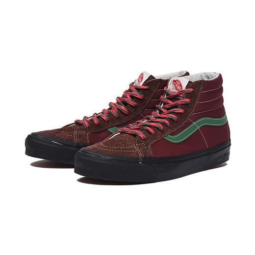 范斯Vans SK8-Hi VAULT 高端支线高帮麂皮板鞋VN0A4BVBTIX 码数：35--44 商品图5