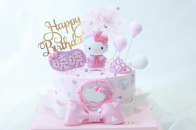 女孩款 三丽鸥 Kitty 蝴蝶结 粉色系