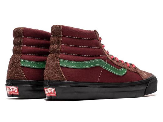 范斯Vans SK8-Hi VAULT 高端支线高帮麂皮板鞋VN0A4BVBTIX 码数：35--44 商品图4