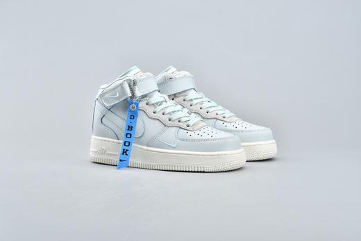 耐克Nike Air Force 1空军 浅蓝 高帮CJ9716-100 男女鞋 商品图2