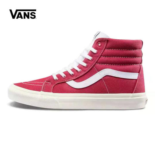 Vans Vault SK8-Hi LX 黑绿薄荷绿配色 玫瑰红 荧光绿 西红柿红 帆布鞋高帮 低帮 系列高帮帆布滑板鞋  Size：35--44 商品图3