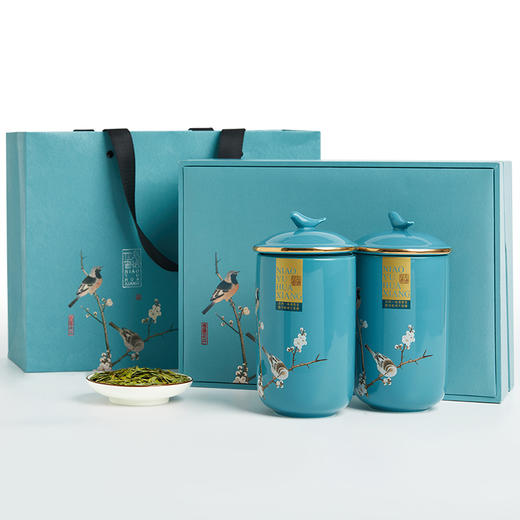 西湖龙井茶语心境鸣春粉青明前精品250g明前茶叶春茶绿茶高档礼盒装