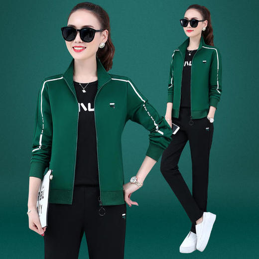 SP-859823春夏新款时尚气质百搭运动套装三件套 商品图1