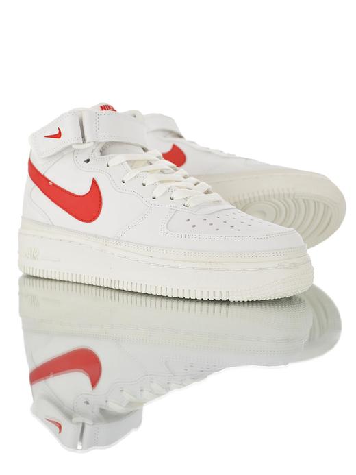 耐克Nike Air Force 1 Mid“Reflective” 空军一号经典百搭休闲运动板鞋 皮革白红3M反光 白黑3M反光 商品图1