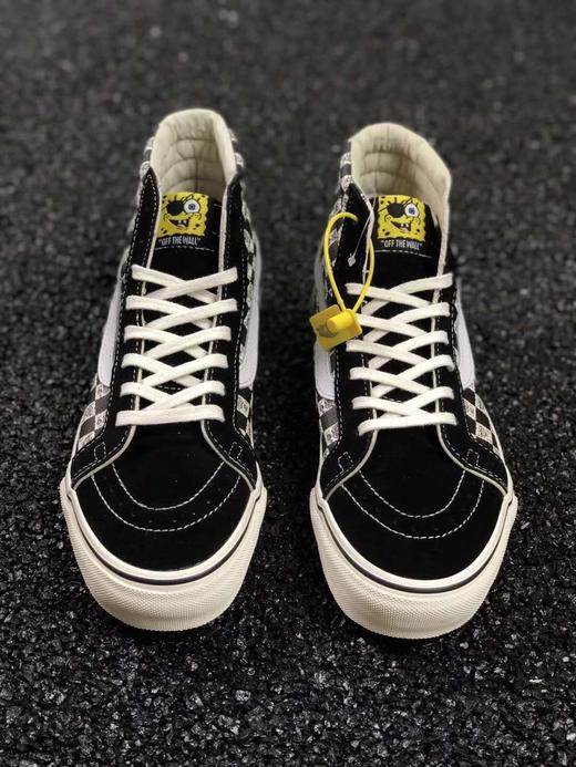 VANS VAULT OG SK8-Hi LX (SPONGEBOB)海绵宝宝派大星联名款真标1:1硫化 ，硫化双为尾条加布尾条 商品图1