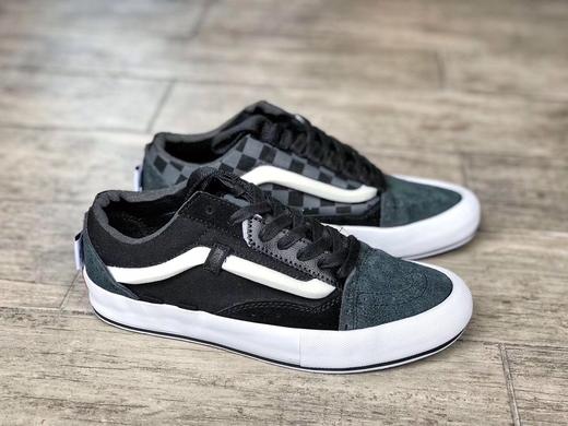 独创解构风格 Vans Vault Old Skool Cap LX  棋盘格 黑色 灰色解构低帮硫化板鞋新一代系列 2019年Vans革旧创新之作！夸张大胆到极致的解构主义。 Size：35--44 商品图0