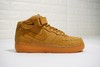 耐克Nike Air Force 1 Mid '07“Flax” 空军一号经典百搭休闲运动板鞋 白皮深蓝漆皮勾全白麦黄白红 商品缩略图3