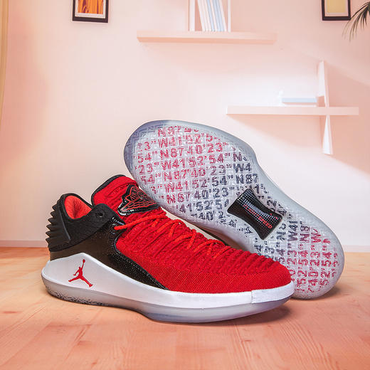 乔丹32代低 卡其色 佳得乐 翡翠绿 黑色 黑迷彩 蓝红 大红 商品图7