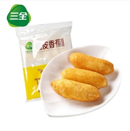 cs城食配三全脆皮香蕉酥300g包