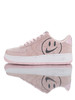 耐克Nike Air Force 1 GS "Have a Nike Day"  空军一号经典百搭低帮板鞋 白黑浅粉麂皮薄荷笑脸 商品缩略图2