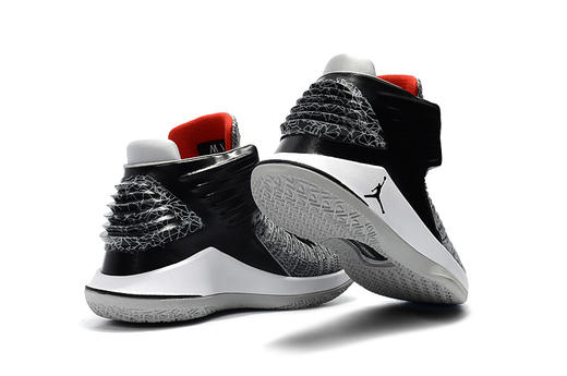 乔丹32代高 灰黑 白深蓝 大红 禁穿 蓝色 中国年 黄蜂总裁 骑士 黑金 商品图3