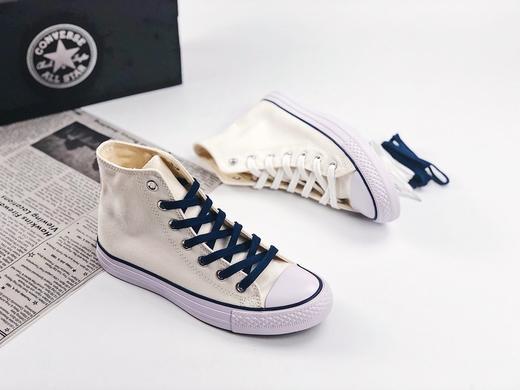 ALL STAR 40TH HI帆布鞋 converse/海军复古蓝/米白TOMORROWLAND纪念40周联名款，原底开模，真标双鞋带 eact鞋垫 透气耐穿 海军复古蓝 鞋码：35--44 商品图4