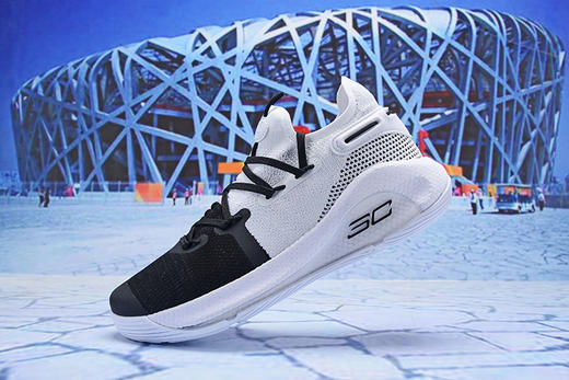 库里6低帮 黑桔 白青蓝 灰色 大红 灰橙 酒红 商品图0