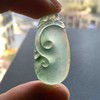高冰到玻璃种晴水飘绿花翡翠如意 商品缩略图9