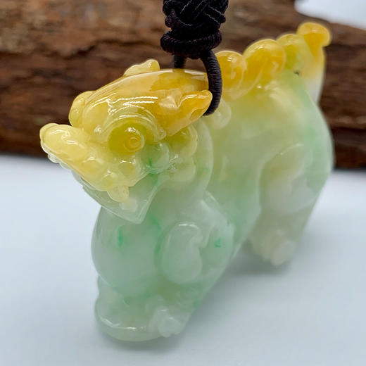派瑞翡翠 翡翠貔貅 糯种 翡色 商品图3