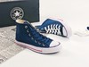 ALL STAR 40TH HI帆布鞋 converse/海军复古蓝/米白TOMORROWLAND纪念40周联名款，原底开模，真标双鞋带 eact鞋垫 透气耐穿 海军复古蓝 鞋码：35--44 商品缩略图1