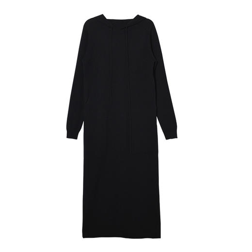 322工房 纯山羊绒 加长连帽连衣裙 商品图4