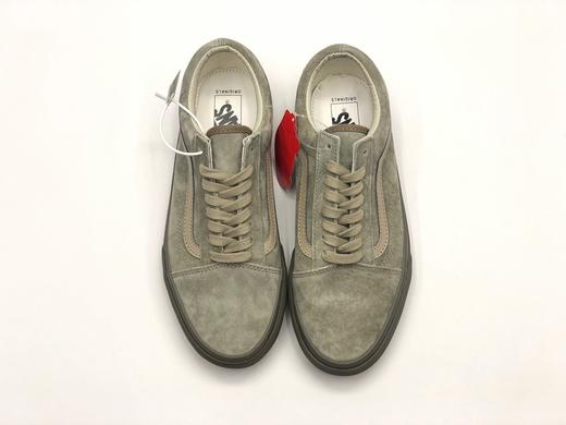 定义灰色格调！高级灰生肖年搭配单品 Vans Old Skool万斯OS高级灰 麂皮 低帮硫化滑板鞋  Size：35--44 商品图1