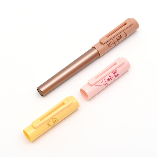 LINEFRIENDS钢笔礼盒 吸墨器墨囊笔帽联名KACO百锋学生开学文具男女书写礼物文创 商品图1