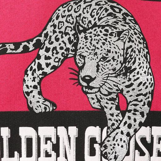 GOLDEN GOOSE 黄金鹅 女士logo徽标动物图案印花圆领卫衣 G36WP029.S4 商品图5