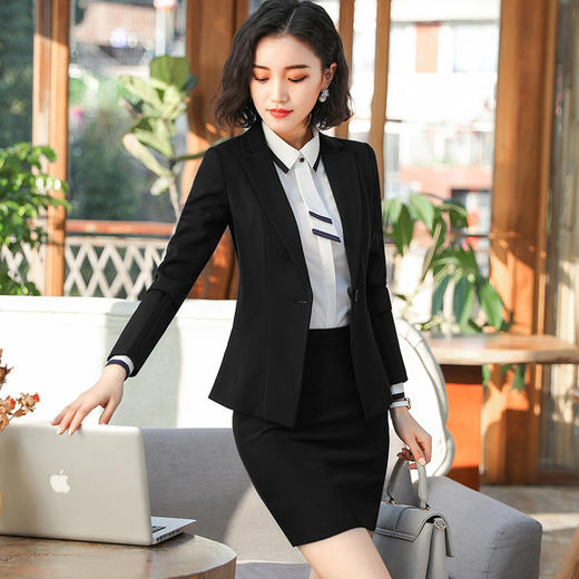 GS-KY518新款韩版时尚气质正装ol职业装套裙 商品图1