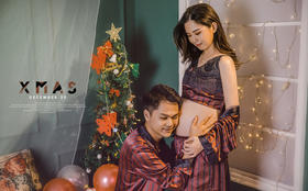 【妈咪孕照】金夫人玛瑞莎孕婴摄影