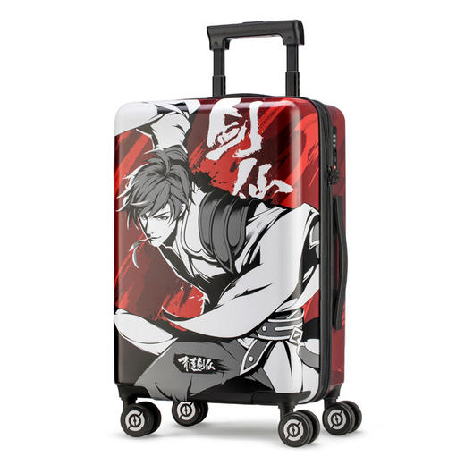 【美旅】王者荣耀 联名 李白 诸葛亮 大乔 轻便耐磨 大容量 时尚 潮酷 个性 可登机 拉杆箱 TZ8 商品图2