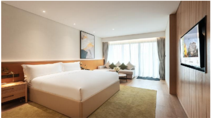 嘉途酒店高级大床房高级大床房+双早+双人欢乐谷门票