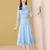 SX-51927春季新款时尚简约A字长裙 商品缩略图2