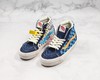 Vans 万斯 SK8-Hi Pro 帆布高帮硫化休闲板鞋高帮鸳鸯拼色 蓝色 Size：35--44  工艺：硫化1:1（重量1:1、真标、原钢印、材质标、鞋型标、合格证） 商品缩略图2