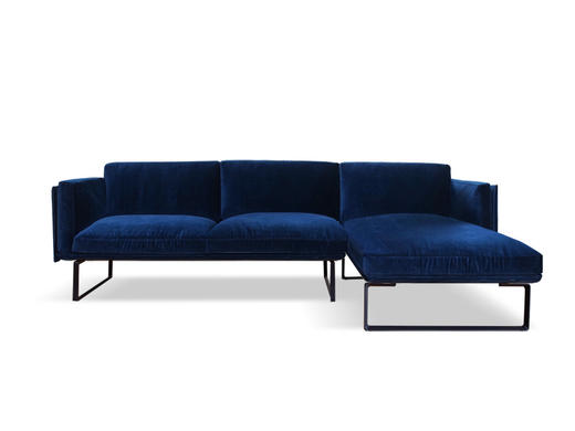 伽罗 JALO 意大利风格模块式转角丝绒沙发 商品图0