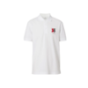 BURBERRY 巴宝莉 男士TB战马徽标图案珠地网眼布棉质短袖 Polo 衫 白色 8025756 A1464 商品缩略图1