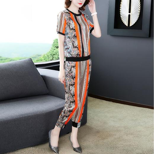 MQ-1713-203夏季新款小个子显高洋气显瘦减龄两件套YY 商品图1