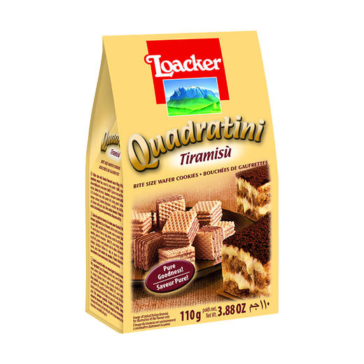 莱家提拉米苏味威化饼干110g 商品图0