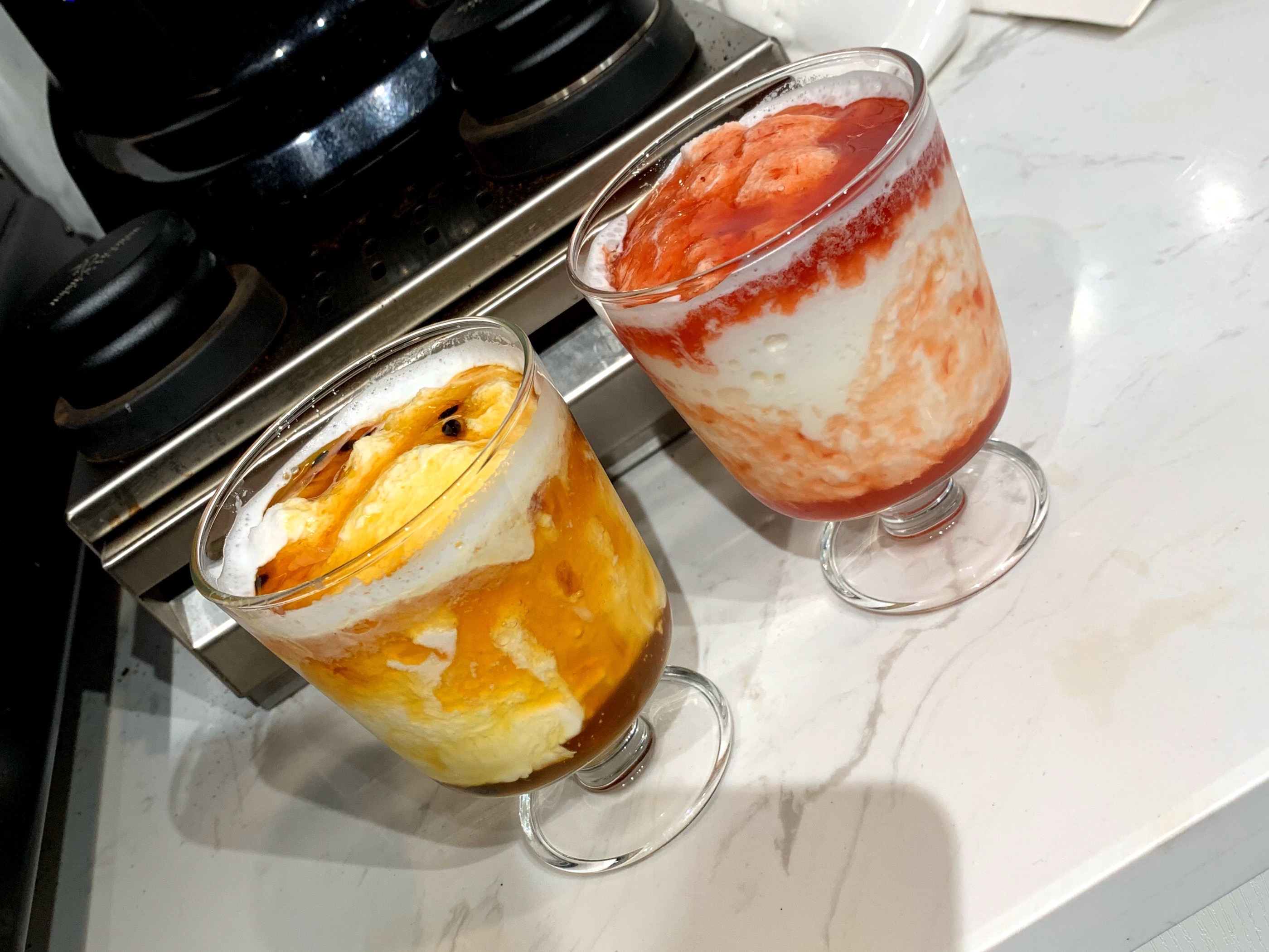 百香果酸奶冰沙|黄桃番石榴酸奶冰沙|荔枝酸奶冰沙