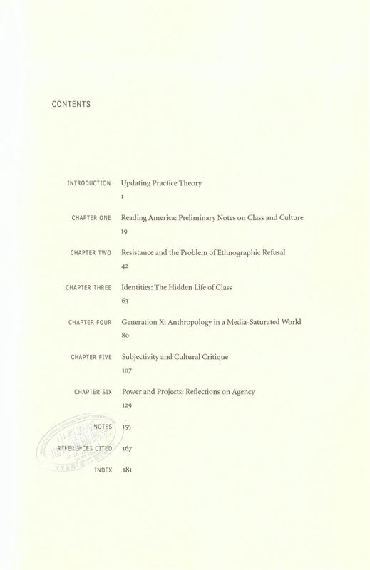 预售 【中商原版】谢丽·奥特纳：人类学与社会理论 英文原版 Anthropology and Social Theory Sherry B. Ortner 商品图4